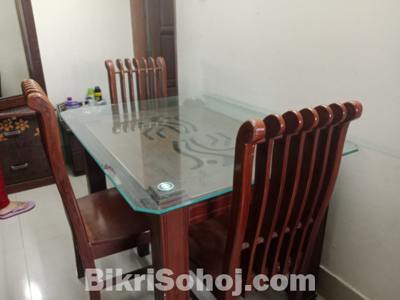 Living room Furniture and Fridge